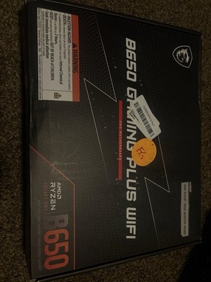 MSI B650 Gaming Plus WiFi ATX Motherboard AM5 DDR5 (Tested, Boxed)