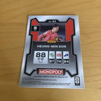 2026 Panini Prizm Monopoly Fifa World Cup - Heung-min Son #83