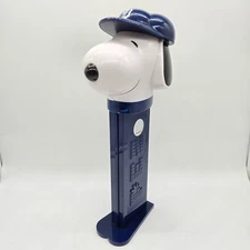 Detroit Tigers Snoopy Giant Pez Dispenser Peanuts Plays Music 2005 Vintage 2000s
