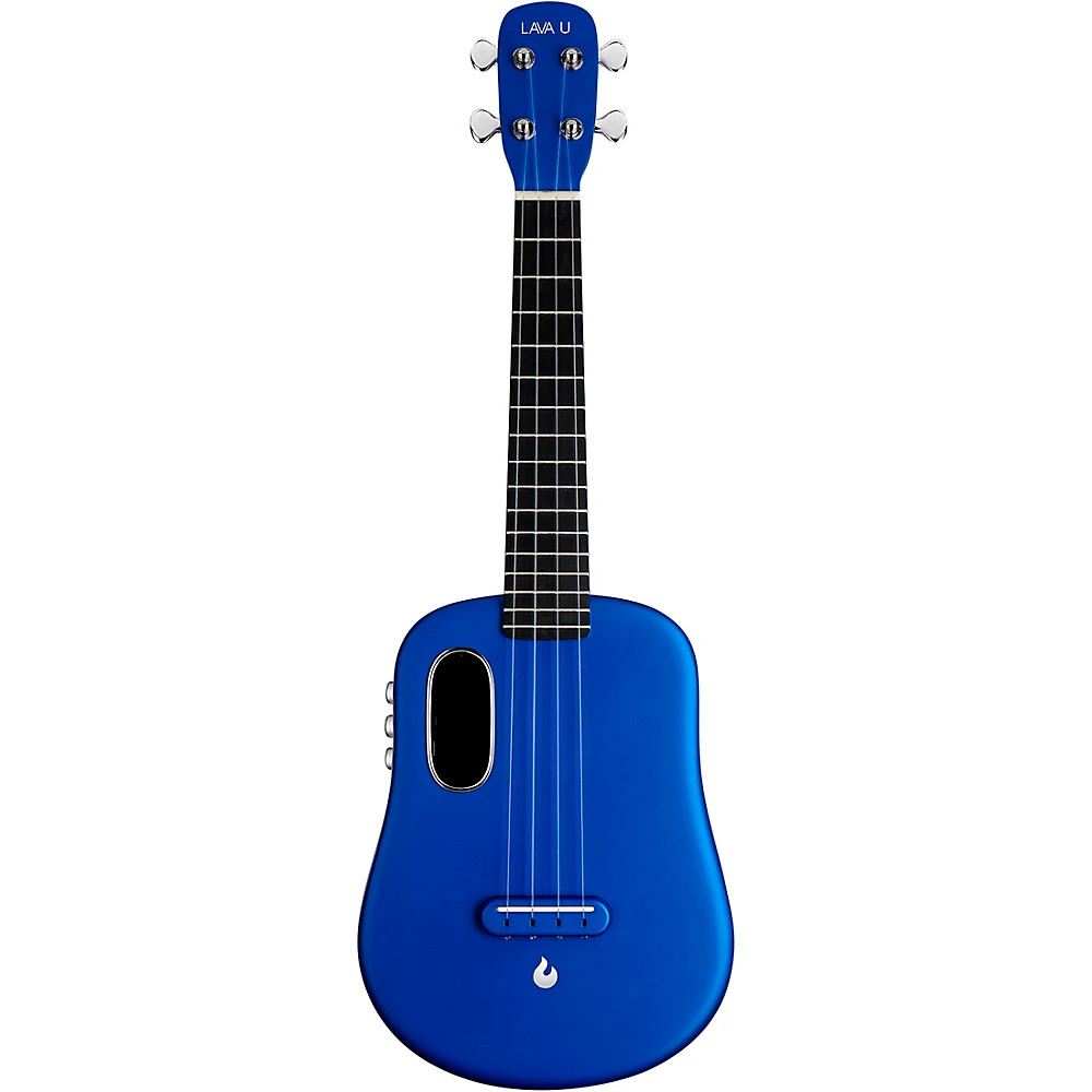 Акустико-электрическая гавайская гитара LAVA MUSIC U 23 FreeBoost с чехлом Space Bag Sparkle Blue 39990₽