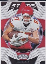 TRAVIS KELCE Certified Stars #CS-TK INSERT CARD Kansas City Chiefs Football LE!