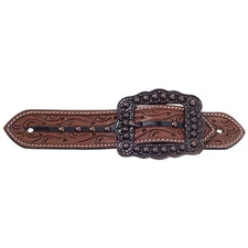 Tough1 Silver Royal Cooper Belt Adult Spur Straps
