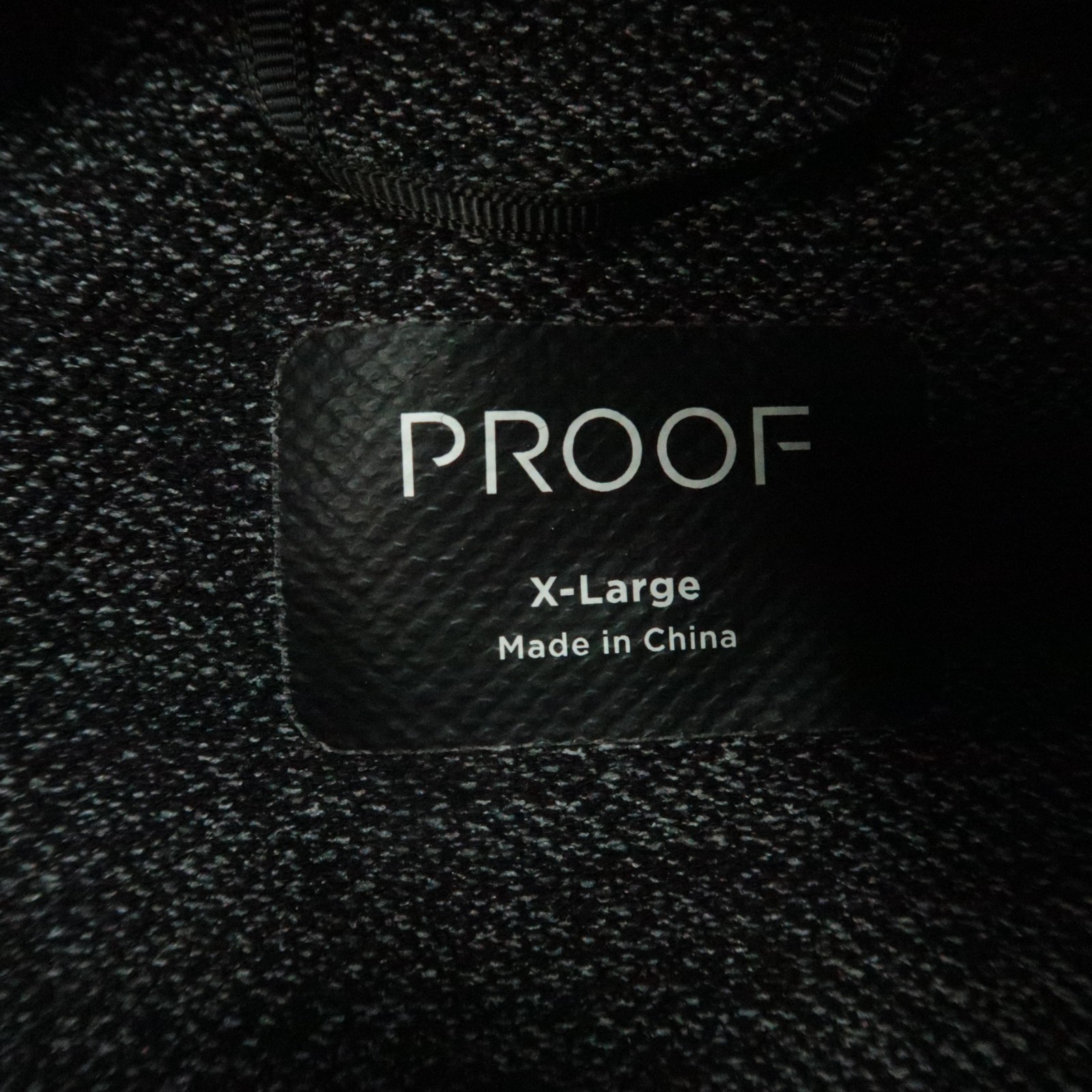 Proof Pullover Men Extra Large Gray Black Half Zi… - image 3