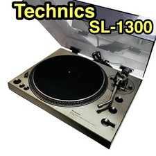 Technics SL-1300 Direct Drive Turntable Record Player Working