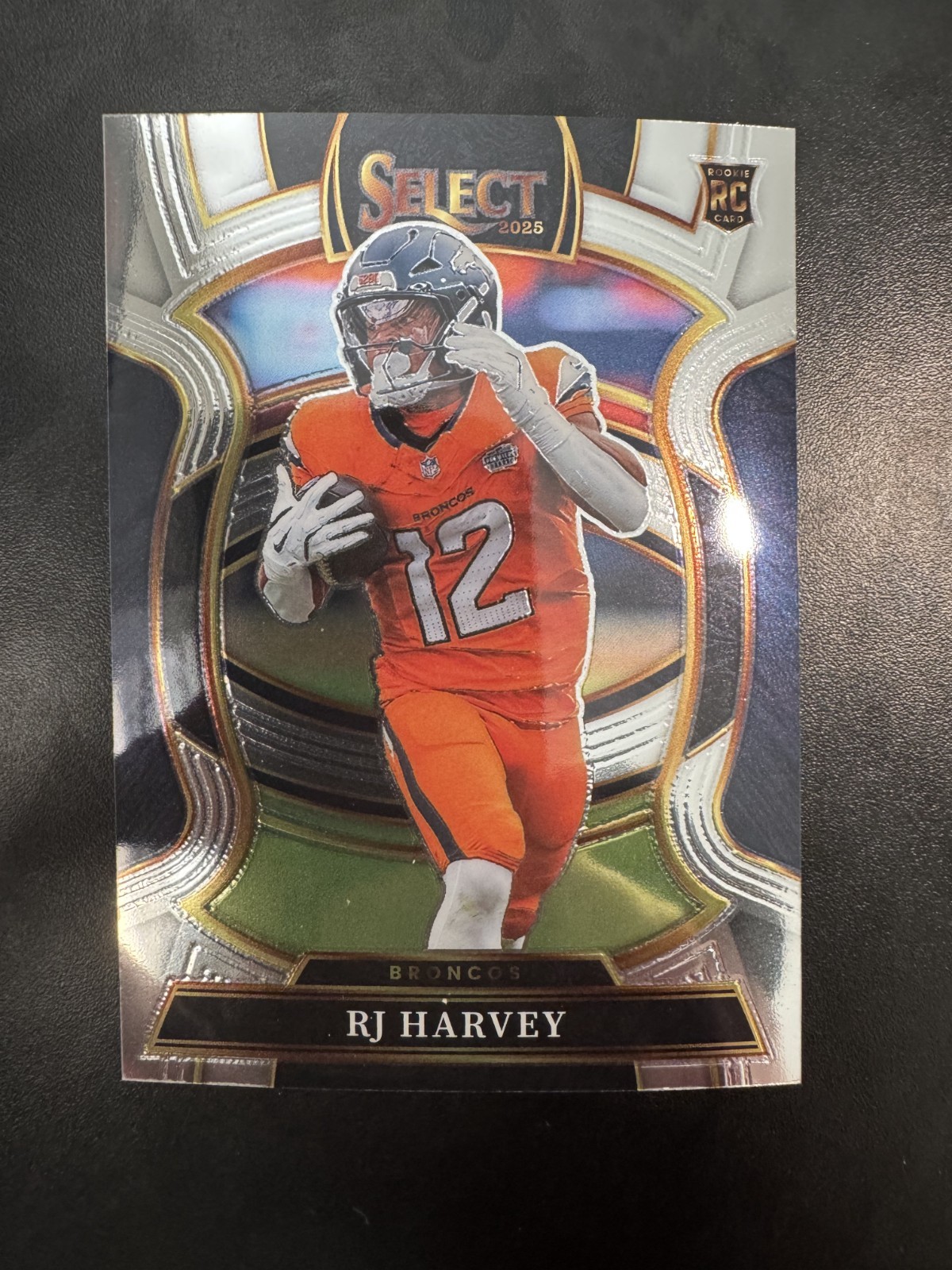 2025 Panini Select RJ Harvey Concourse Rookie- Broncos