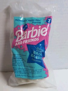 McDonalds Happy Meal Toy Barbie and Friends Bride Barbie 7 Sealed NOS 1994