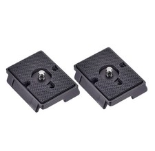 323 Quick Release Plate 1/4" Screw Tripod Camera Compatible for Manfrotto 200...
