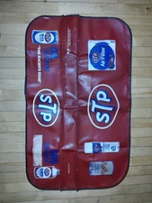 Vintage STP Oil Treatment Fender Cover Oil Gas Advertising USA Automotive 