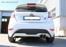 Fox Racing-Komplettanlage ab Kat Ford Fiesta ST200 MK7 2x90mm rund schräg