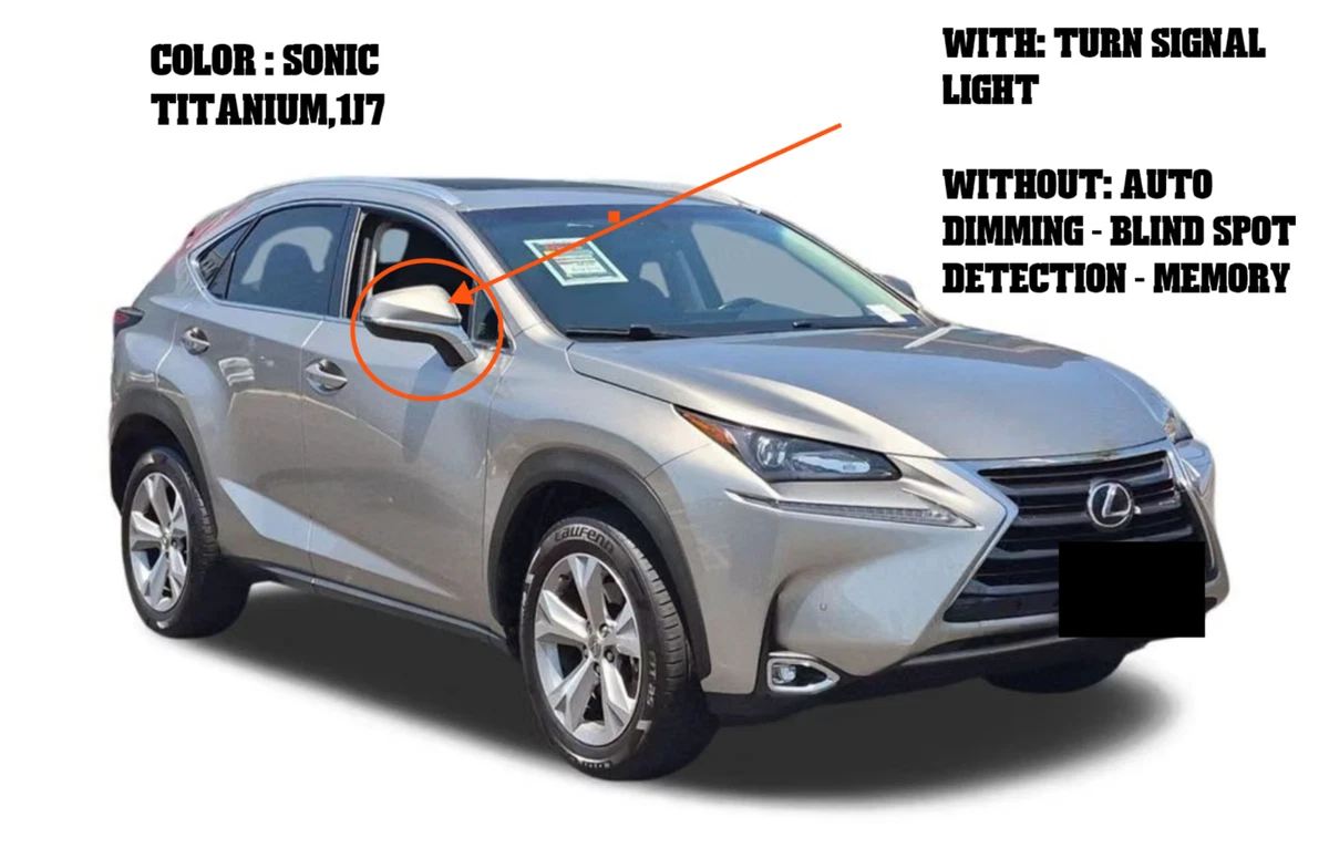 Genuine OEM Exterior Parts & Accessories for Lexus NX200t for sale