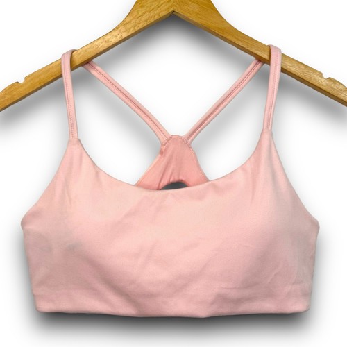 NEU Marika Pink Sport BH Racerback gepolstert leichter Halt sportlich Größe Large
