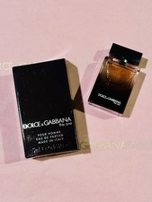Dolce Gabbana The One Pour Homme Eau De Parfum 5ml/0.17oz Mini Size Splash NIB