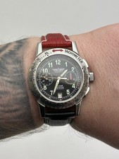 Poljot 3133 Chronograph Limited 1000 Nr. 886 Full Set Top Zustand Tachymeter Uhr