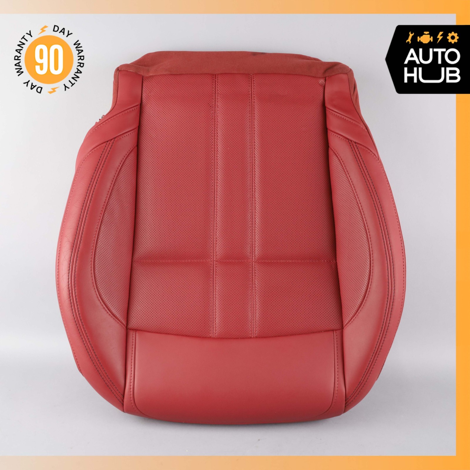17-24 Maserati Levante M161 Sport Front Right Lower Bottom Seat Cushion Red OEM
