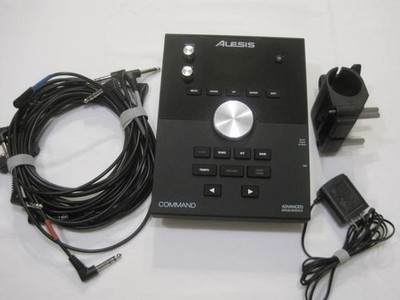 Alesis Command Drum SE Module with Mount, Mount Screws, Cables & Power Supply