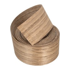 2"x25 ft Wood Edge Banding Pre-Glued Iron on Edging Strip Walnut