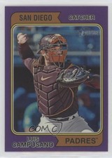 2023 Heritage High Number Hot Box Chrome Purple Refractor Luis Campusano 03j5