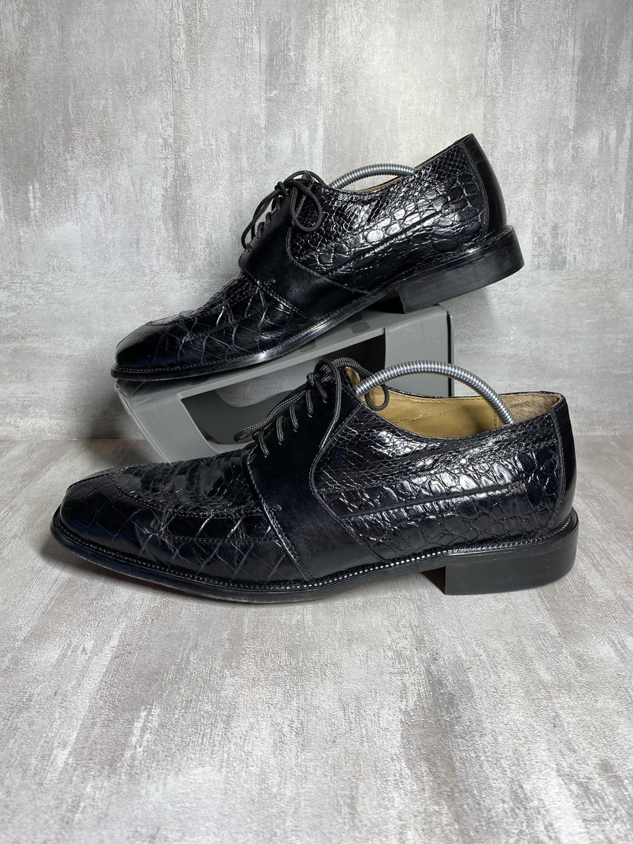 Stacy Adams Shoes Mens Size 11.5 D Genuine Snake Leather  display picture 1