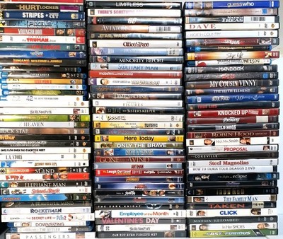 Various DVD's - Rated ''G'' (Buy 3 get Free Shipping)