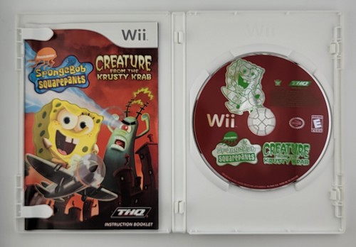 SpongeBob SquarePants: Creature from the Krusty Krab (Nintendo Wii, 2006) - Foto 3 di 5