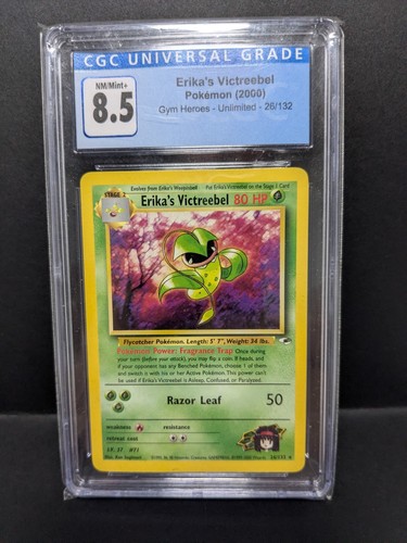 Erika's Victreebel (Unlimited) graded CGC 8.5 for sale on eBay