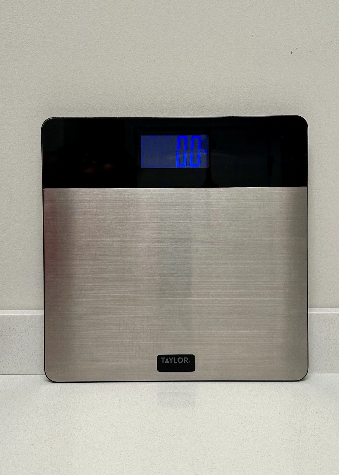 Taylor Digital Brushed Stainless Steel Scale (without batteries)