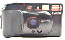 ALL WORKS NEAR MINT Canon Autoboy 3 Point Shoot 35mm Film Camera from JAPAN