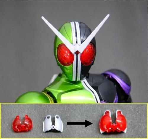 MG FigureRISE 1/8 Kamen Rider W Cyclone Joker Kamen Rider Double Action Figure - Image 3 of 4