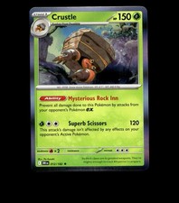Crustle – 012/182 – Destined Rivals – Holo – Near Mint - Pokemon Card TCG