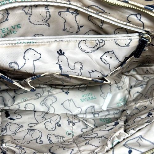 TWELVElittle Beige Leopard Carry Love Tote Diaper Bag - Picture 6 of 9