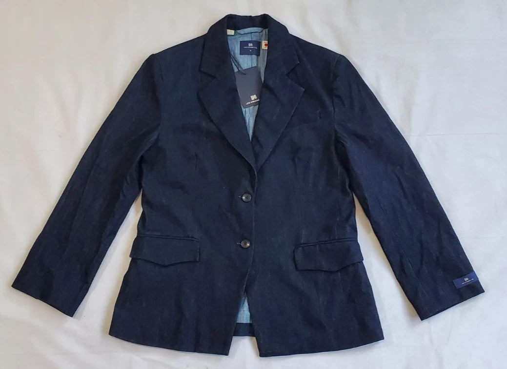 New $348 Levi's Strauss & Co Japanese Denim Blazer Sport Blue Jacket Men Size M
Opens in a new windo