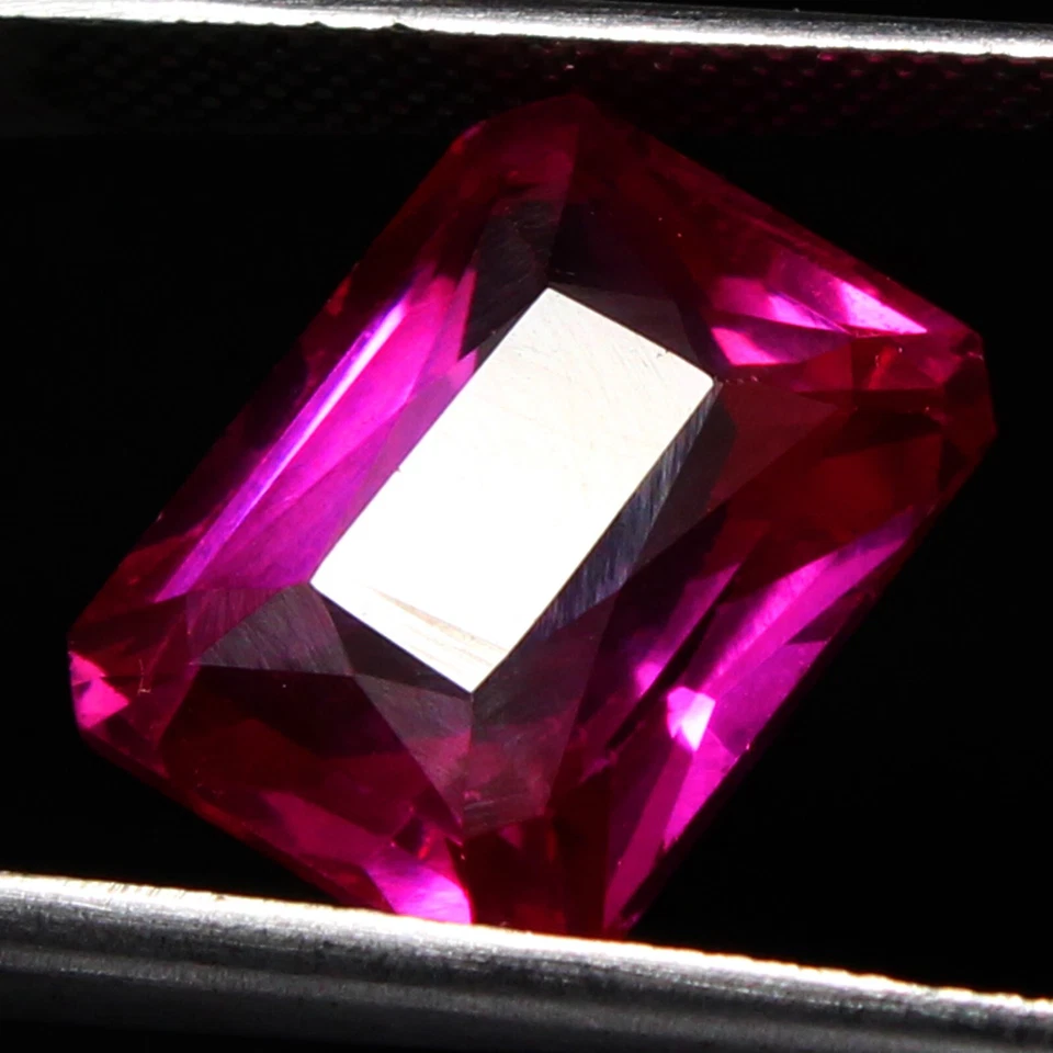 Certified 12.45 Ct Natural UTAH Bixbite Red Beryl 13x11 MM Emerald Unheated Gems - Image 3 of 4