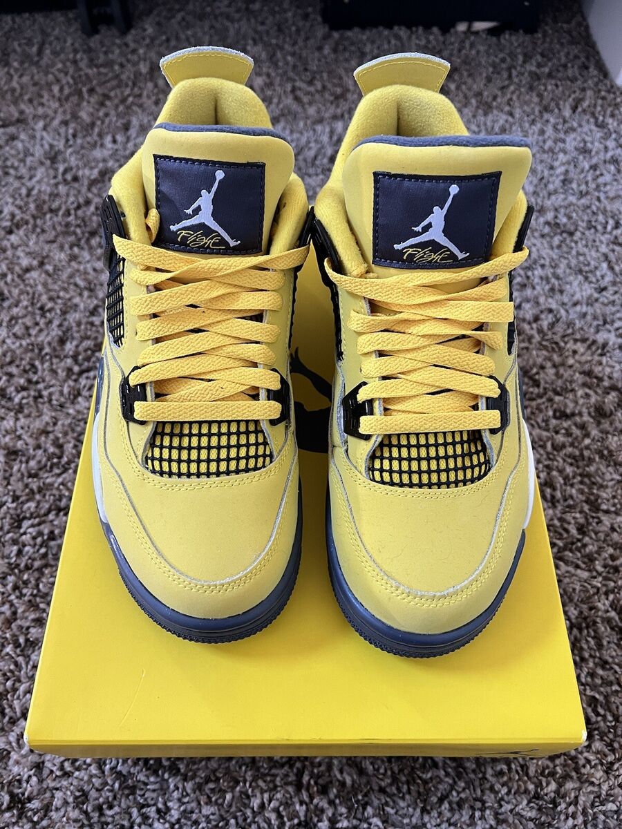 Jordan 4 Retro GS Tour Yellow 2021 - 408452700 | eBay Jordan 4 Retro GS Tour Yellow 2021 - 408452700 | eBay