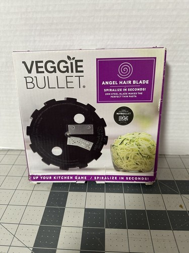 Lot of 3 Veggie Bullet Blades Ribbon, Udon, Angel Hair Blades. - Picture 3 of 5