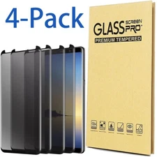 For Samsung Galaxy Note 8 Tempered Glass Case Friendly Screen Protector Privacy