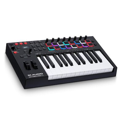M-Audio Oxygen Pro 25   25 Key USB MIDI Keyboard Controller With Beat Pads