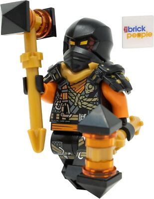 LEGO Ninjago Dragons Rising Season 2: Cole Climber Minifigure with Battle