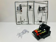 TYCO  RARE  FACTORY UNBUILT PETERBILT TRUCK BODY  BLACK/FLAMES  NEW  UNIQUE