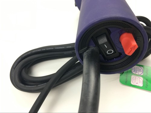 110 V Weldy 1600 W Heißluftpistole Heißluftstrahlbrenner Überlappung Boden Werkzeug Kunststoff Schweißgerät - Bild 11 von 14
