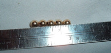 5 Solid 14K Yellow Gold 5MM Ball Round Beads Spacer for Jewelry Making NICE LOT