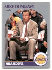 Mike Dunleavy Sr. 1990 Hoops BASKETBALL #410 Los Angeles Lakers