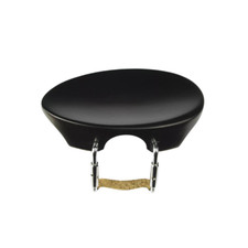 Finest Quality Ebony Violin Chinrest - New Flesch Model