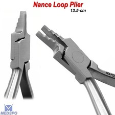 Orthodontic Nance Loop Plier 13.5cm Closing Forming Dental Wire Bending Pliers