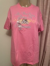 Big Dog Ladies T-shirt  Size L Hot Pink Princess NWT
