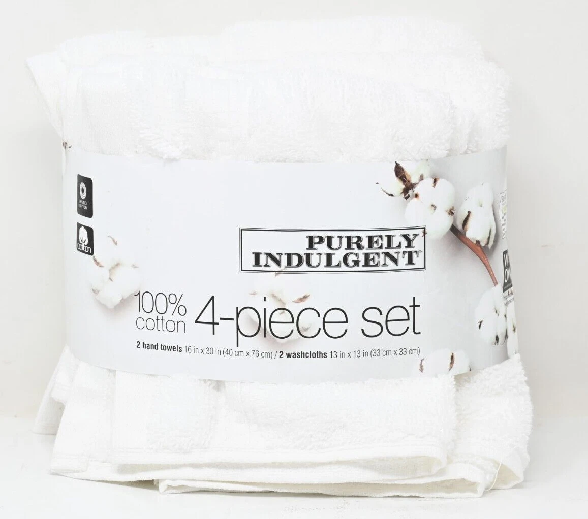 Purely Indulgent 100% Hygrocotton Towel Bath Towel White