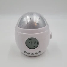 Galaxy Clock Star Projector Night Light Digital Alarm Clock Wave Nature Sounds