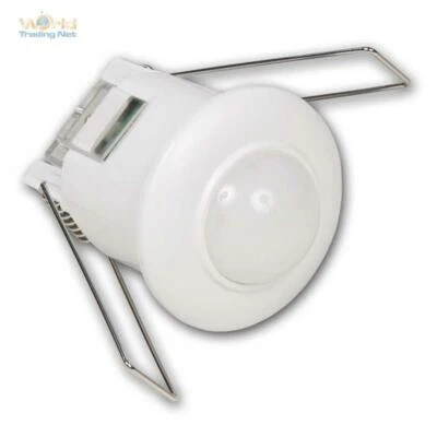 WORLD-TRADING-NET IR Bewegungsmelder "LX-680" 360° 800W Deckeneinbau, LED geeignet, PIR für Decke