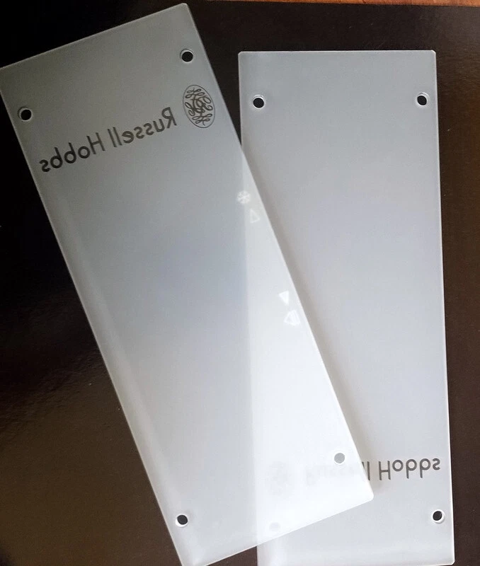 Frontglasplatten Ersatzteil RUSSELL HOBBS Designer Glass Line Langschlitz - Bild 3 von 4