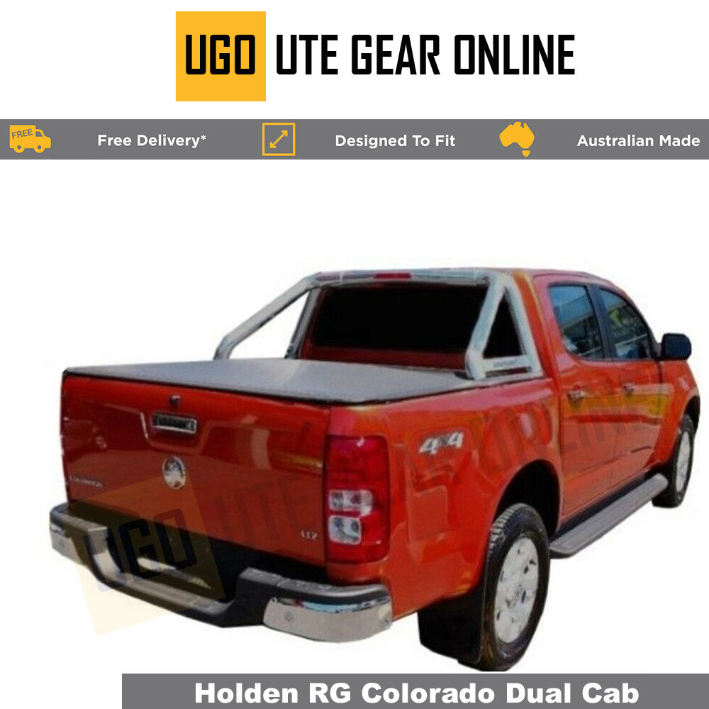 Clip On Tonneau Cover Fit Holden Colorado Ltz Dual Cab With Sports Bar For Sale Online Ebay