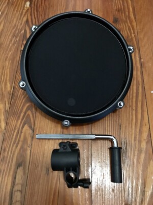 Alesis 8'' Mesh Drum Pad NEW w/Nitro Clamp & L-Bar Tom Turbo Single Zone 